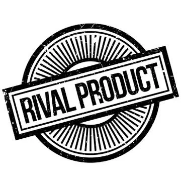 Rival Product rubber stamp Illustrazione stock