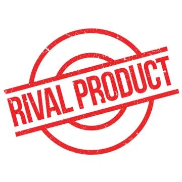 Rival Product rubber stamp Illustrazione stock