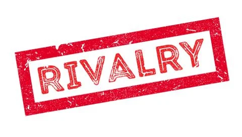 Rivalry rubber stamp Stock Illustration