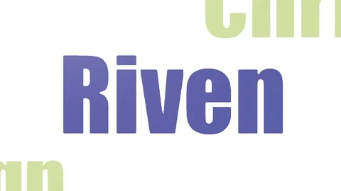 Riven Tag Cloud Animated Isolated Stock Footage 107211734