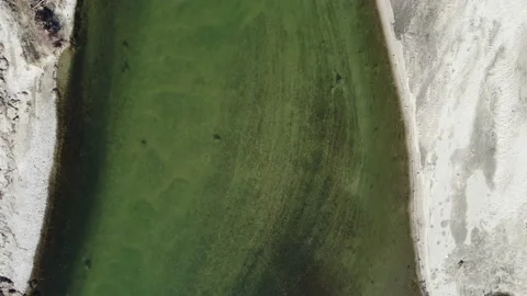 River from above Video stock 169886634