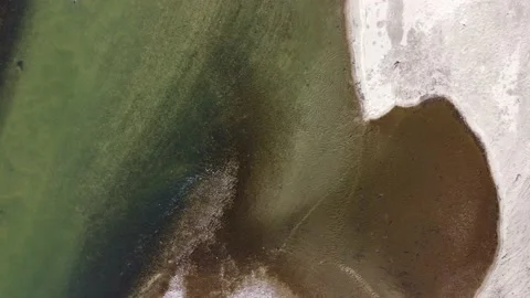 River from above Video stock 169887707