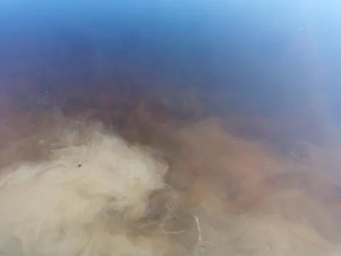 River abstract. Stock Photos