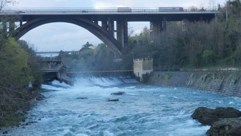 River Adda bridge Stock Footage 270210520