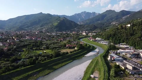 River aerial view 動画素材 135307091