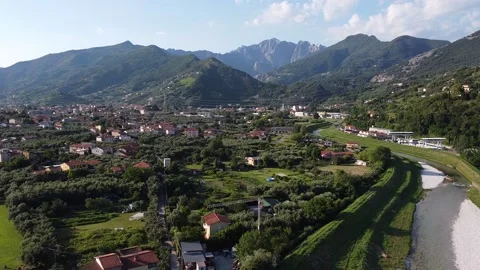 River aerial view Video stock 135307146