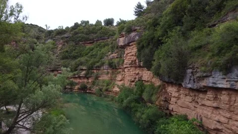 River Aerial View Stock Footage 146620398