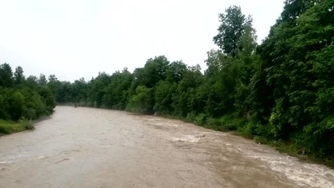River After the Rain Stock Footage 288956660