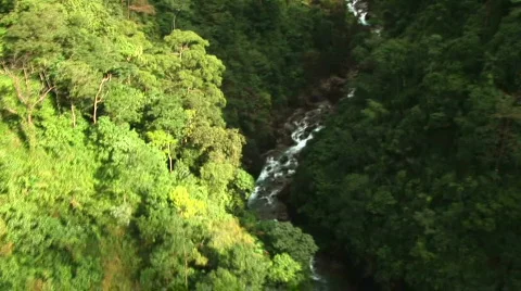 River from the air Stock Footage 286688