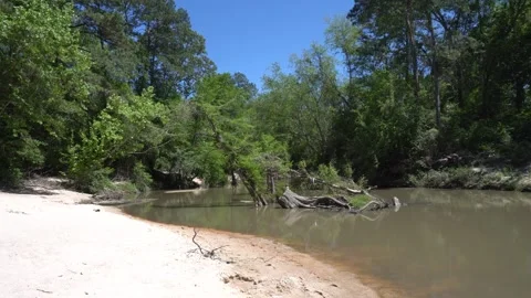 River Along the Beach Stock Footage 271369172