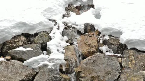 River in the alps Vídeos de archivo 10887315