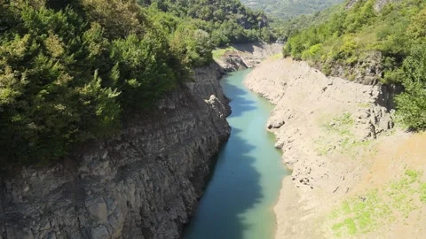 River among mountains Stock Footage 240785191