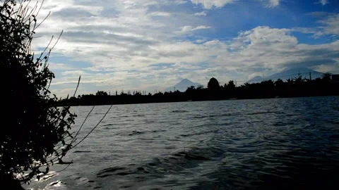 River and blue sky Stock-Footage 230211825