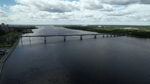 River and bridge Stock Footage 219741796