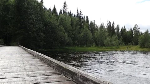 River and bridge Stock Footage 286252880