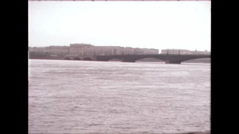 River and Bridge View Video stock 278399392