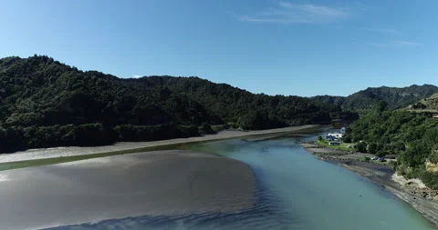 River and bush Stock Footage 151885866