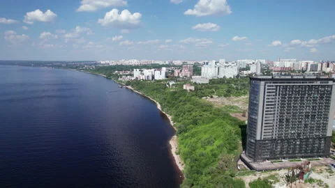 River and city Stock Footage 218176779