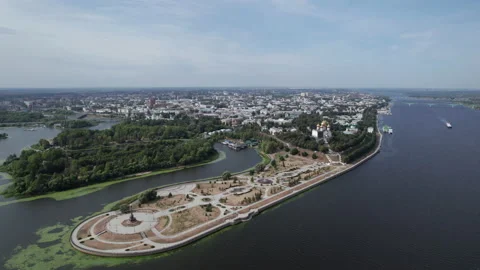 River and city Stock Footage 219848765