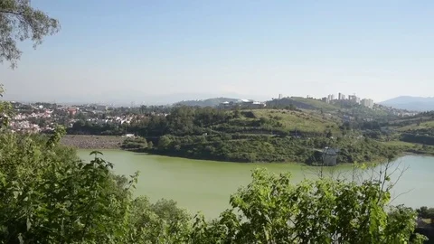 River and dam Video stock 84806987