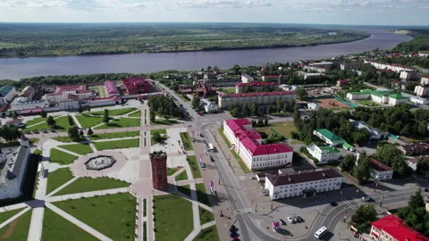 River and kremlin Stock Footage 218168505