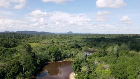 River and mountain Stock Footage 203749111