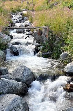 River and mountain Stock Photos
