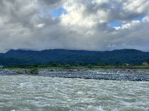River and mountain Stock Photos