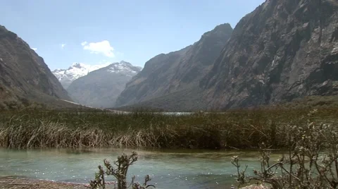 River and mountains, Peru Stock Footage 48300119
