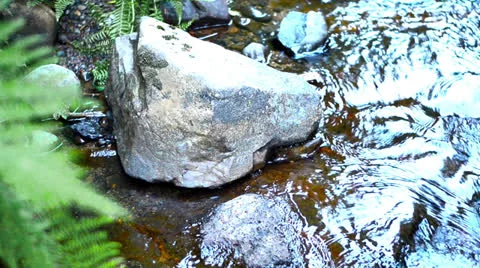 River and Rock Video stock 25683812
