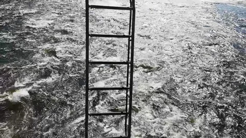 River and stairs Stock Footage 167129795