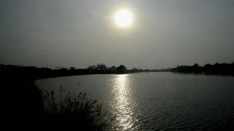 The river and the sun Stock-Footage 229604011