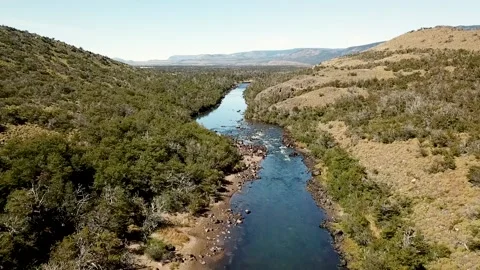 River in Argentina Stock Footage 152453900