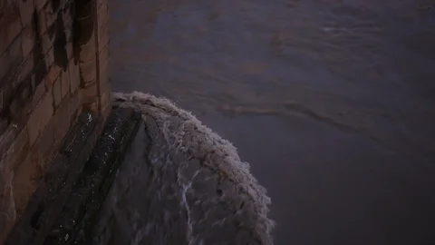 The river Arno in Florence Stock Footage 122324765