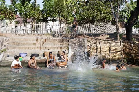 River atmosphere Foto stock