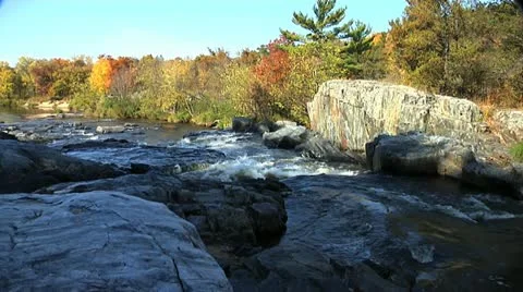 River in Autumn Vidéo 20495962