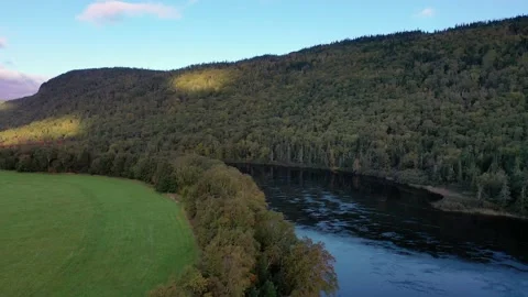 River in Autumn Stock Footage 162338675