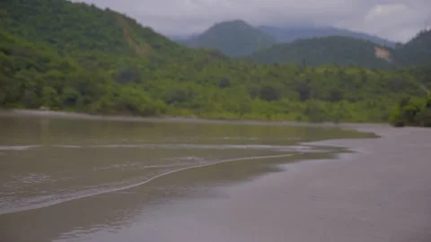 River bank and sand Video stock 201840200