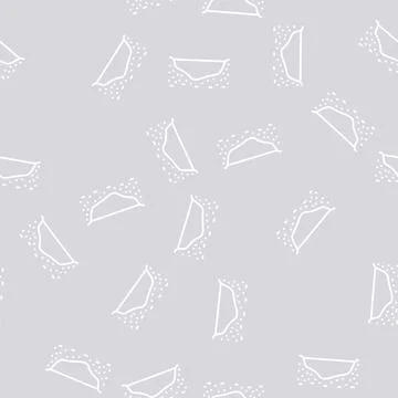 River bed line seamless pattern Stock Illustration