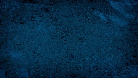 River Bed Rippling In The Dark Stock Footage 307212188