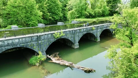 River Below - Central New York Stock Footage 336296308