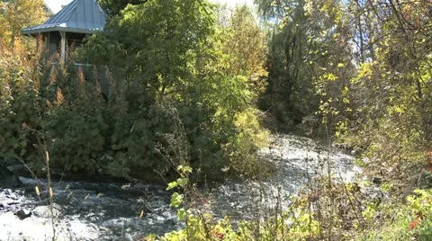 River bend 動画素材 10838792