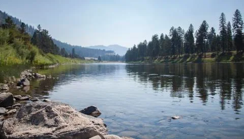 River Bend Foto stock