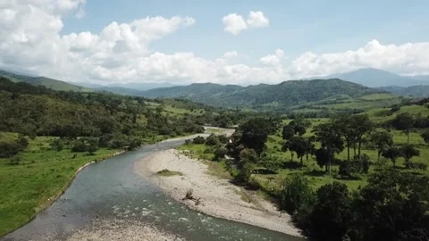 River between mountains Stock-Footage 130479330