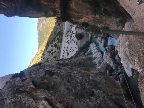 River between the mountains Foto stock