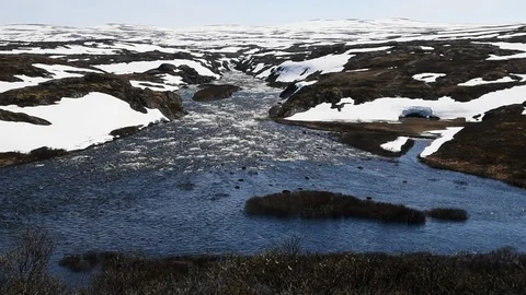 River Bjoreio Stock Footage 92841715