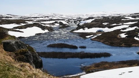 River Bjoreio Stock Footage 92841743