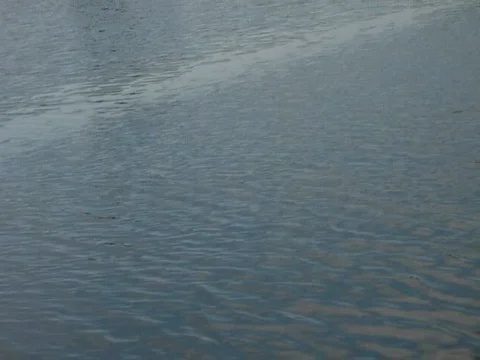 River, blue waves vibration, wind environmental concept Video stock 795754