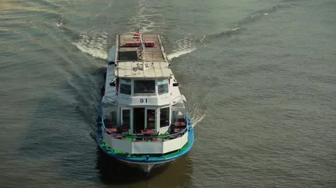 River boat Stock Footage 52980869