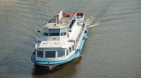 River boat Stock Footage 52981039